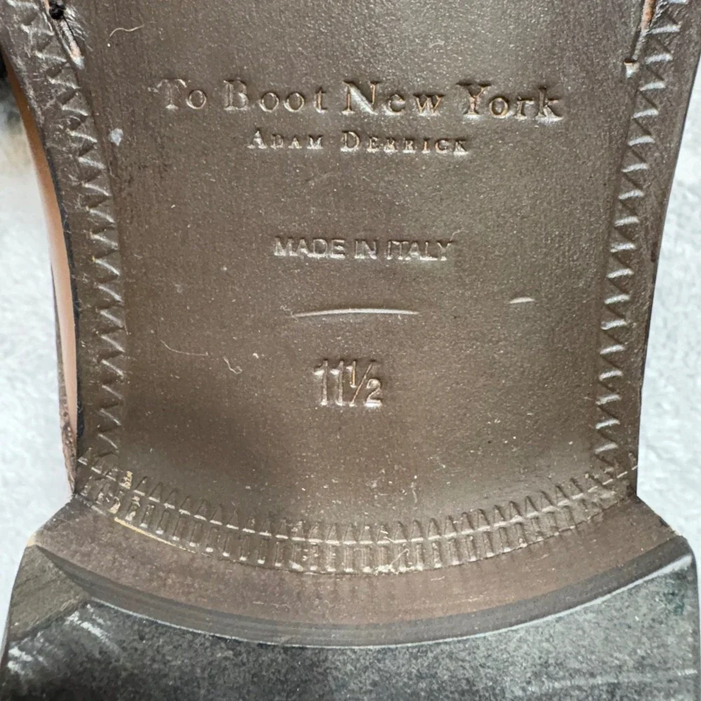 To Boot polished leather